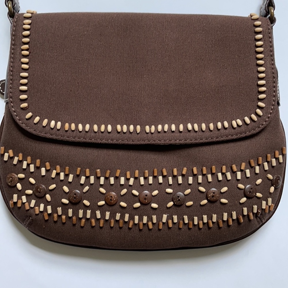 Liz Claiborne Canvas Shoulder Bag - Picture 6 of 6